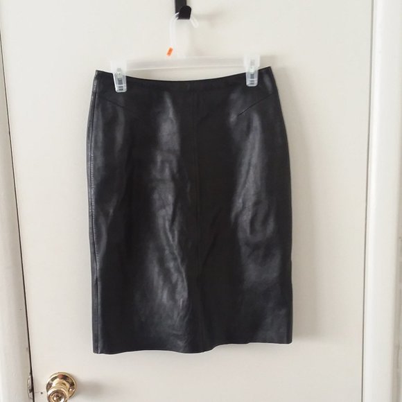 Wilsons Leather Dresses & Skirts - Vintage 90's Wilson's Leather Black Skirt